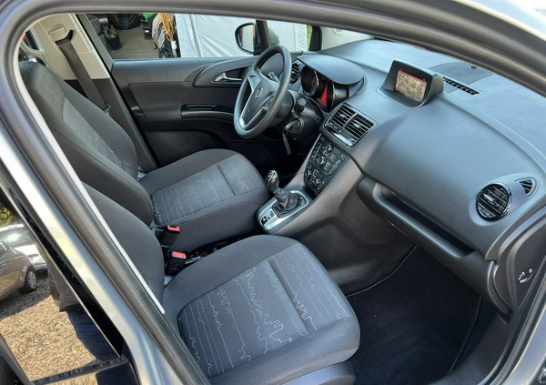Opel Meriva cena 37900 przebieg: 123000, rok produkcji 2015 z Otwock małe 211